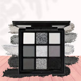 Smoky Eye Makeup Palette Gray Pink Tones